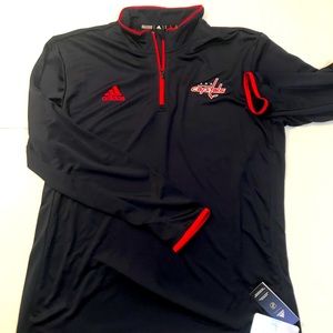 🏒 Washington Capitals Adidas NHL Half-Zip